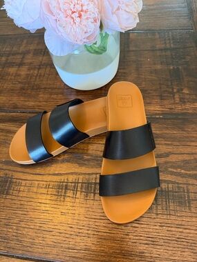 Reef Cushion Vista Sandal - Black